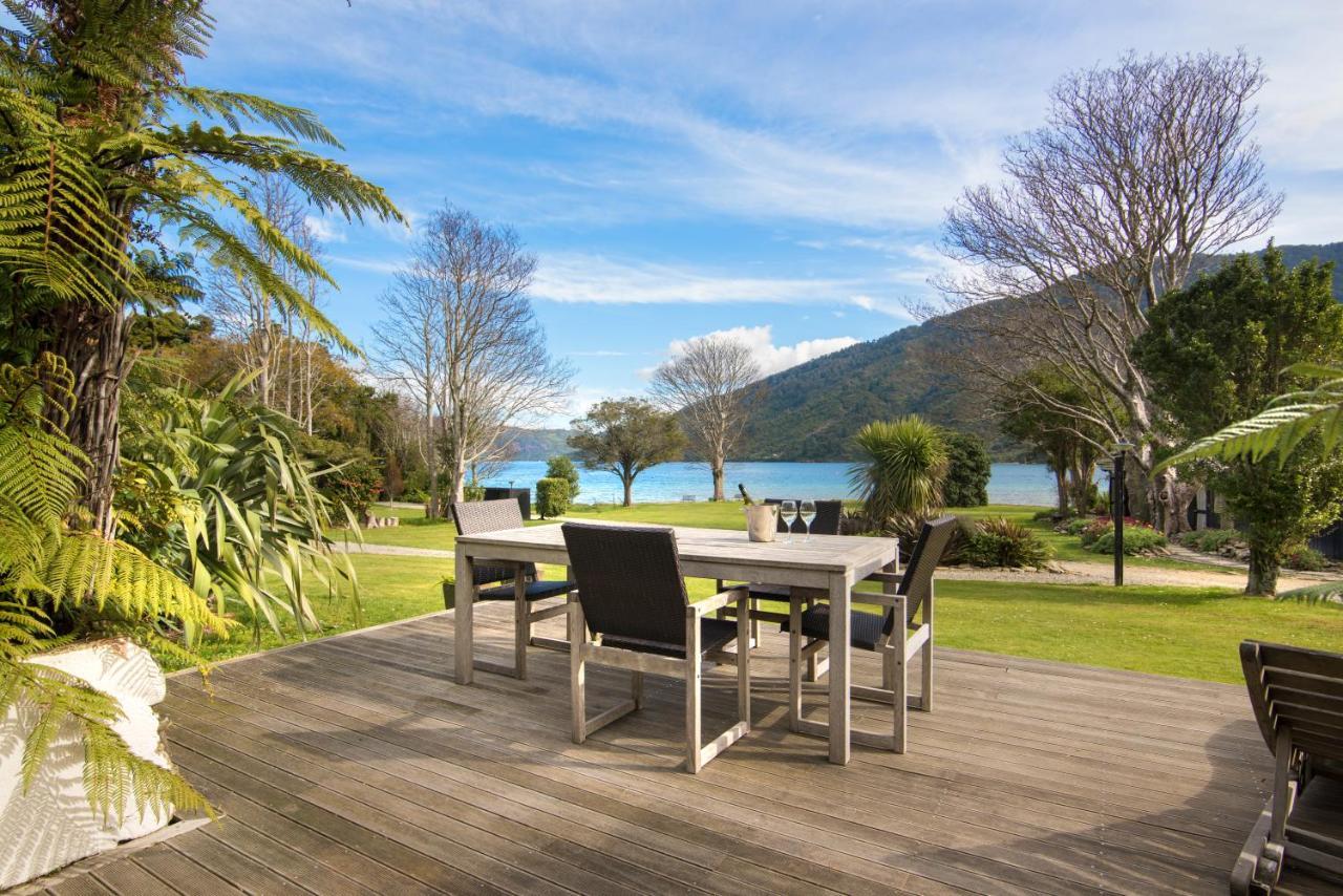 Furneaux Lodge Endeavour Inlet Exteriör bild